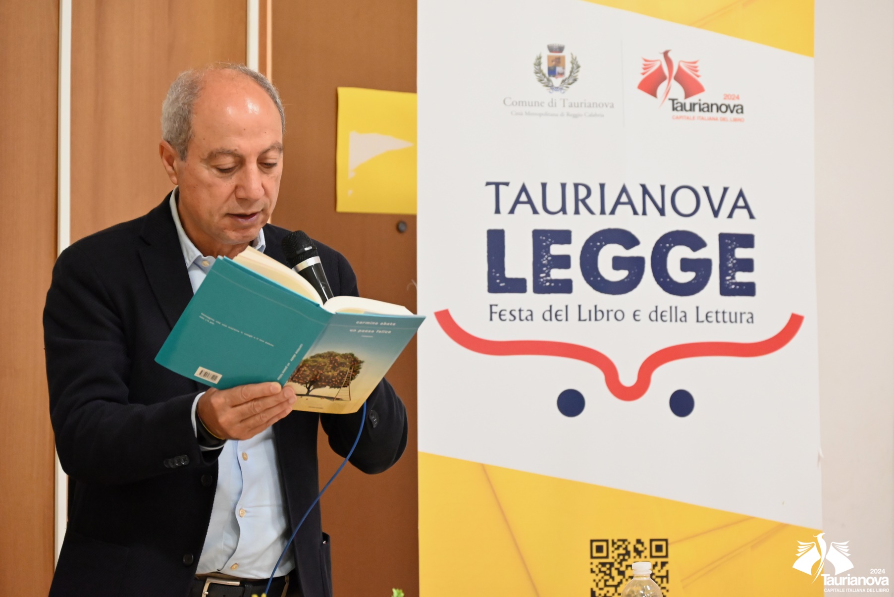 A Taurianova Capitale Italiana del Libro Carmine Abate presenta “Un paese felice”